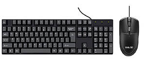 Комплект клавіатура + миша дротовий USB TRY T18 чорний