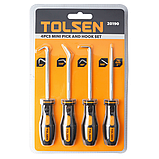 Комплект гачків з рукоятками 4 предмети Tolsen, фото 2