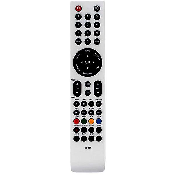 Пульт дистанційного керування для телевізора Shivaki 051D WHITE