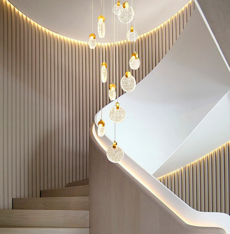 Каскадний світильник Coins Gold на 12 підвісів 9425/12 GD, фото 1