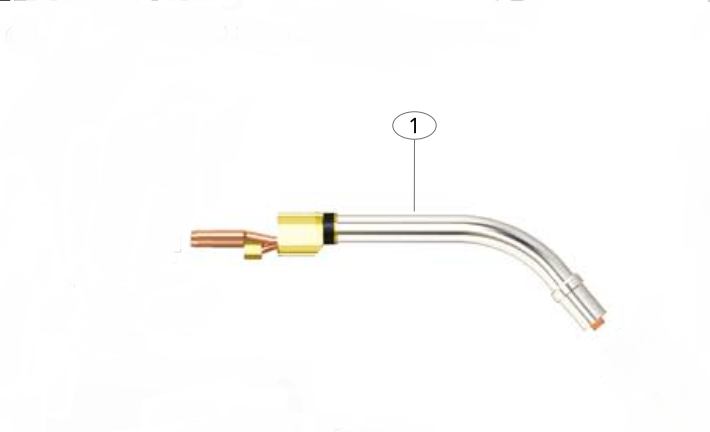 Мундштук SGB 2409 ( водяне охолодження ) від PARKER для пальника SGB2400W, фото 1