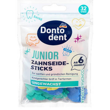 Dontodent Флосси для дітей Junior 32шт.