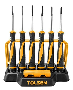 Набір викруток для точних робіт 8 предметів SL1,5; 2,0; 2,5 PH000; 00; 50 мм Tolsen