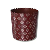 Форма для кулічів і пасхи паперові Італійські пергамент 130х85 мм (50 шт.) — 500 г