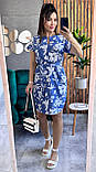 Жіноча літня сукня з поясом новинка 2025, фото 5