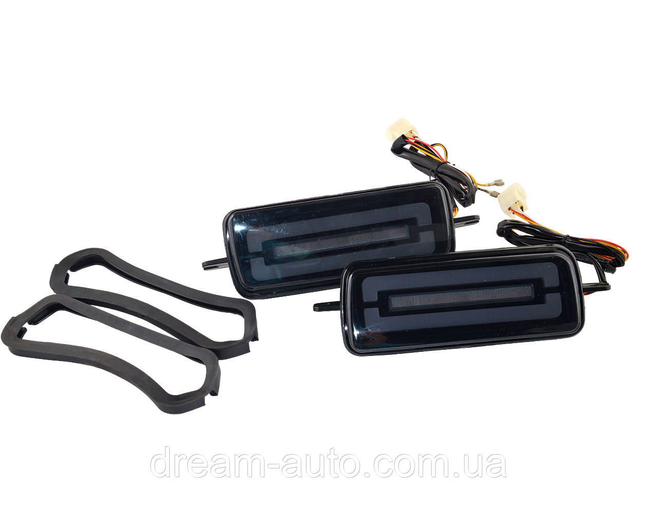 НАДФАРНИКИ (ПОДФАНІКИ) НІВА ВАЗ 2121-21214 LED, фото 1