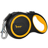 Автоматичний повідець рулетка для собак 5м/15 кг Purlov 19788 Польща, фото 7