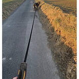 Автоматичний повідець рулетка для собак 5м/15 кг Purlov 19788 Польща, фото 10