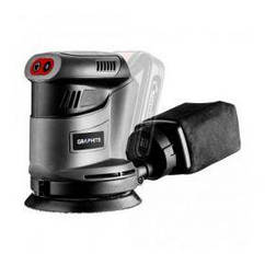 Шліфмашина ексцентрикова акумуляторна GRAPHITE Energy + 125 мм 18В 9000об·мін 1.1 кг без АКБ і ЗП