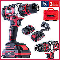 Ударный бесщеточный аккумуляторный дрель-шуруповерт Makita DHP 488 (36V, 6AH) Макита с металл патроном 13мм TC