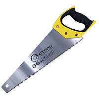 Ножівка по дереву з двокомпонентною ручкою  450мм  Сталь