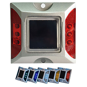 Дорожній автономний LED маячок PWL805 із сонячною панеллю