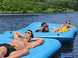 Bestway Надувний плаваючий матрац ISLAND 4-місний 43542, фото 10
