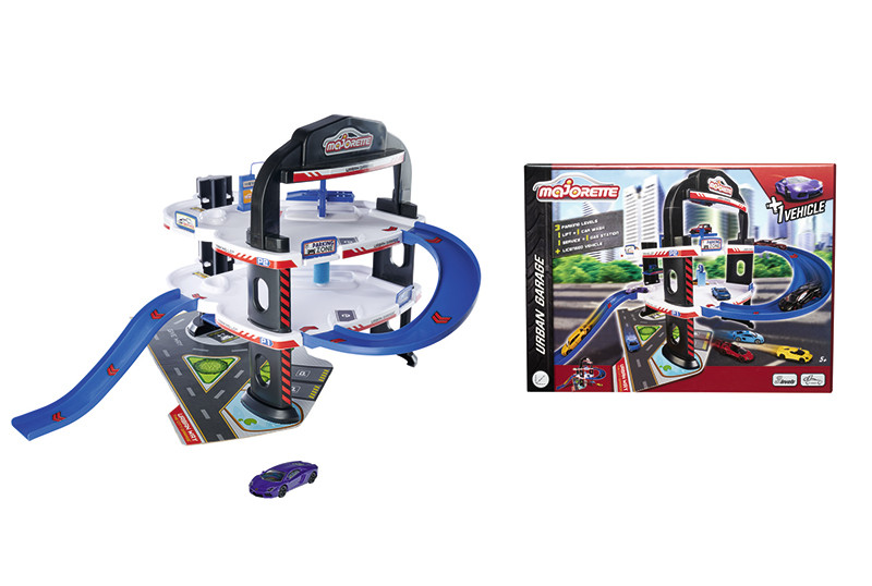 Ігровий набір Majorette Міський гараж 3 поверхи 1 машинка [2059985], фото 1