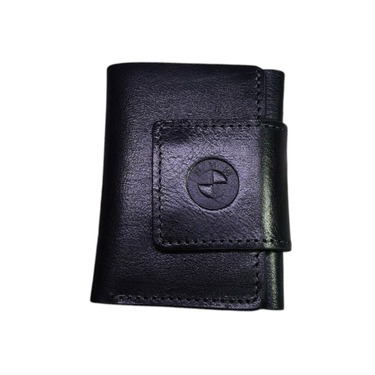 Портмоне Mini з логотипом авто BMW 100х75х15 мм глянцева шкіра, фото 1