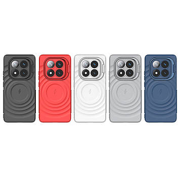 Чохол на Xiaomi Redmi NOTE 14 Pro накладка бампер захисний протиударний силіконовий TPU "X-BOOM"
