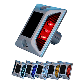 Автономний дорожній маячок PWL813M із сонячною панеллю