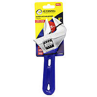 Ключ розвідний профі 200 мм вкорочений, 0-50мм СТАЛЬ