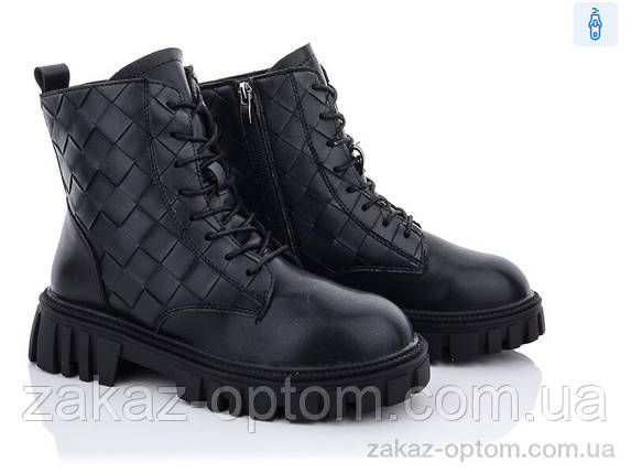 Черевики жіночі весна-осінь (8 пар р.36-40) 197-98 black, фото 1