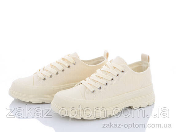 Кросівки жіночі весна-осінь (8 пар р.36-41) 20-868 beige, фото 1