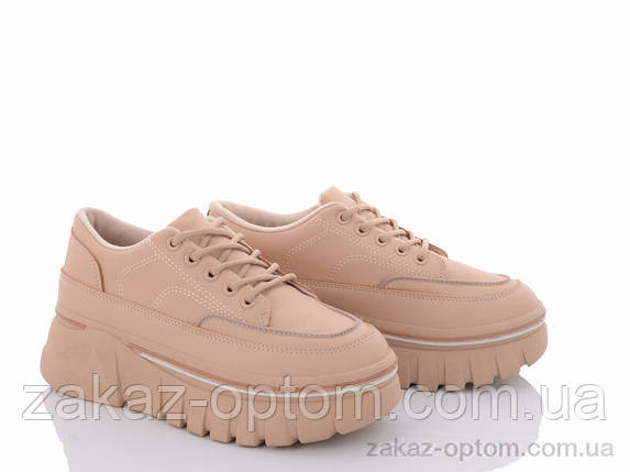 Кросівки жіночі весна-осінь (8 пар р.36-41) 20-901-4 khaki, фото 1
