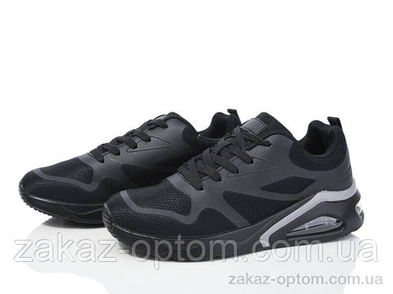 Кросівки жіночі весна-осінь (8 пар р.36-41) 20-1048-1 black, фото 1
