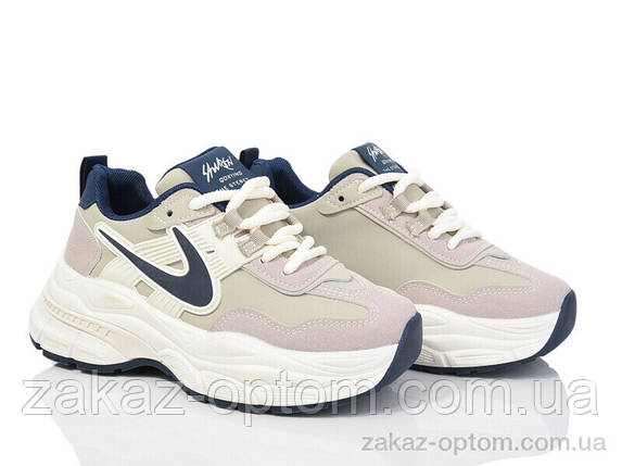 Кросівки жіночі весна-осінь (8 пар р.36-41) 172-41 grey-blue, фото 1