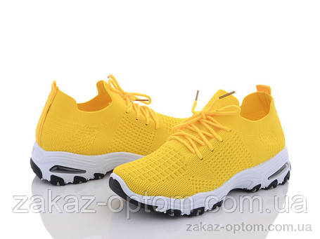 Кросівки жіночі літо (8 пар р.36-41) 45-73 yellow, фото 1