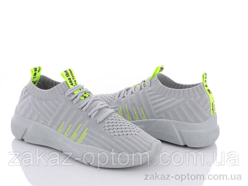 Кросівки жіночі літо (8 пар р.36-41) 185-1 grey