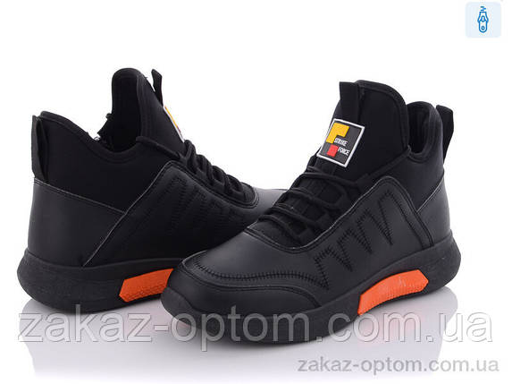 Черевики жіночі весна-осінь (8 пар р.36-41) 80-83 black-orange, фото 1