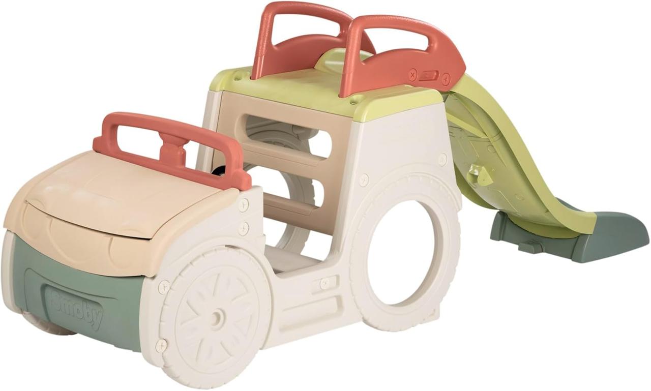 Ігровий центр Smoby Life Adventure Car Автомобіль мандрівника з гіркою і пісочницею 7600840207
