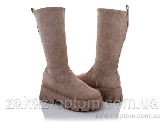 Черевики жіночі весна-осінь (8 пар р.36-41) 20-911 beige, фото 1