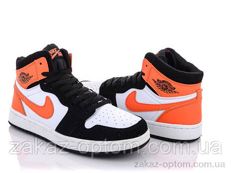 Кросівки жіночі весна-осінь (5 пар р.36-40) 2018B black-orange, фото 3