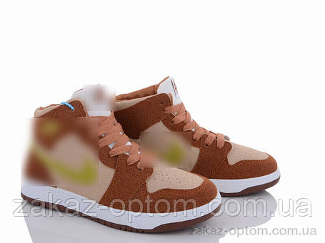 Кросівки жіночі весна-осінь (8 пар р.36-40) 170-8 beige-brown, фото 1