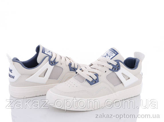 Кросівки жіночі весна-осінь (6 пар р.35-40) G7(2529) white-blue, фото 1