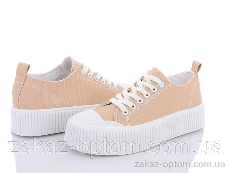 Кросівки жіночі весна-осінь (8 пар р.36-41) 20-946-4 khaki