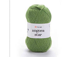Пряжа Angora Star зілля 80% акрил 20% бавова 500 м 100 г 5 шт./пач. 098 ТМ YarnArt