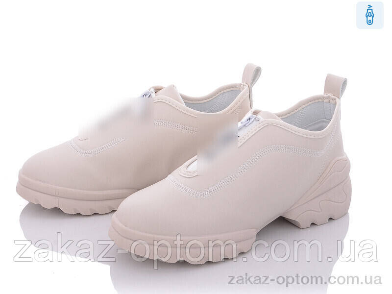 Кросівки жіночі весна-осінь (8 пар р.36-40) 197-111 beige