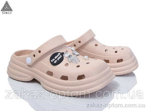 Кроксы женские лето (6 пар р.36-40) YY01-19 + джибітси піна, фото 1