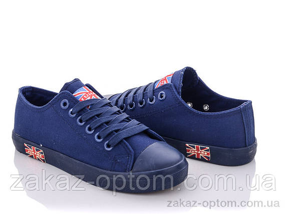 Кеди жіночі весна-осінь (6 пар р.35-40) G13-113 blue, фото 1