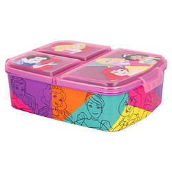 Ланч-бокс дитячий на 3 відділення Stor Disney Princess (51220)