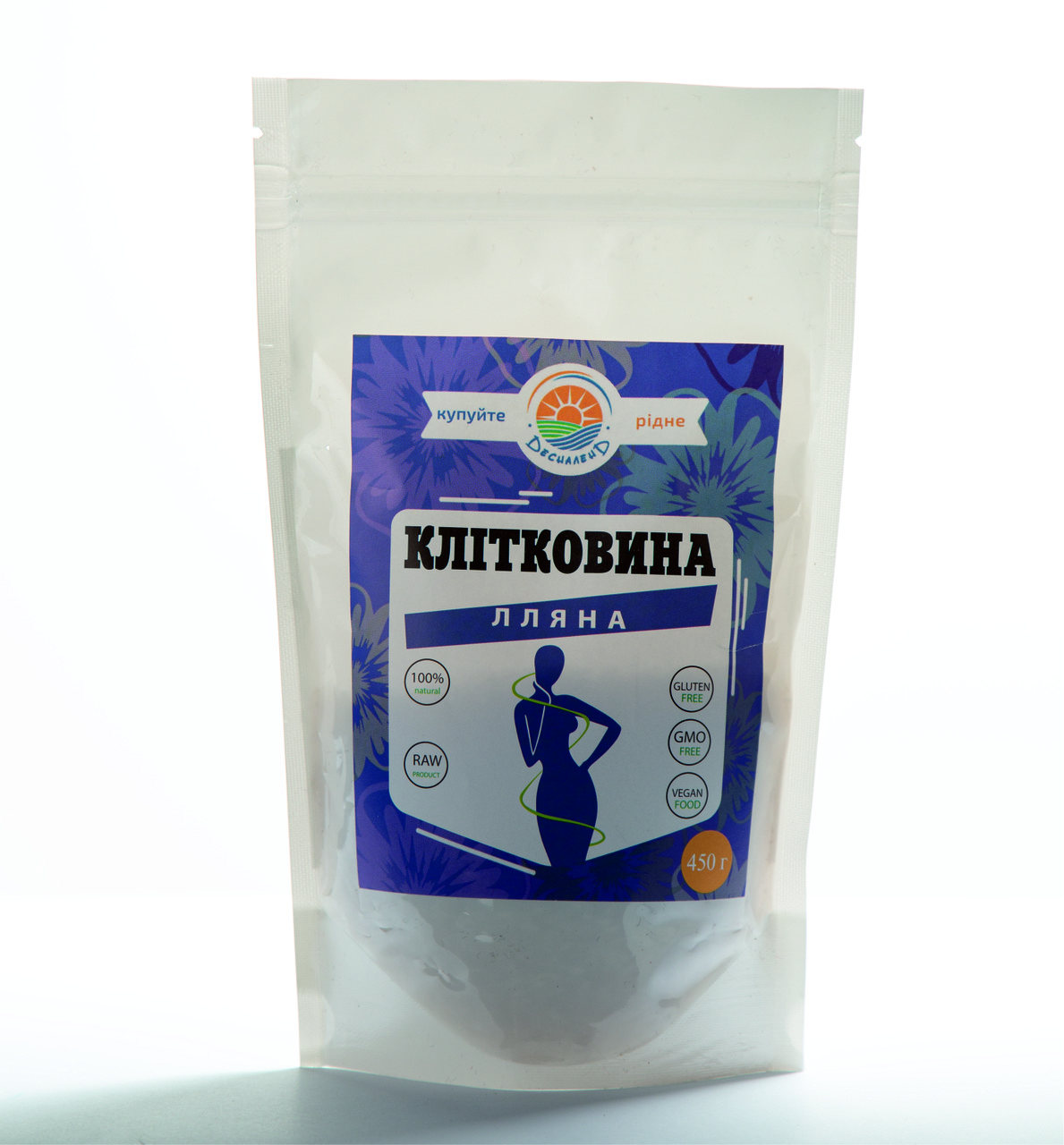 Висівки лляні (клітковина) Десналенд 450 г