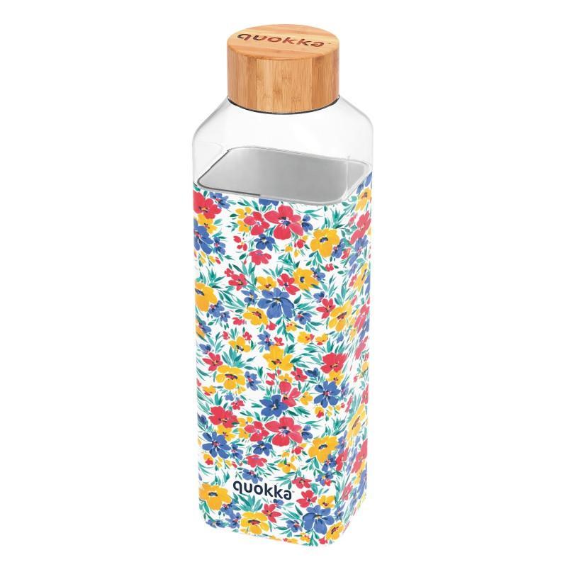 Пляшка для води 700 мл Quokka Ditsy Floral (40026)