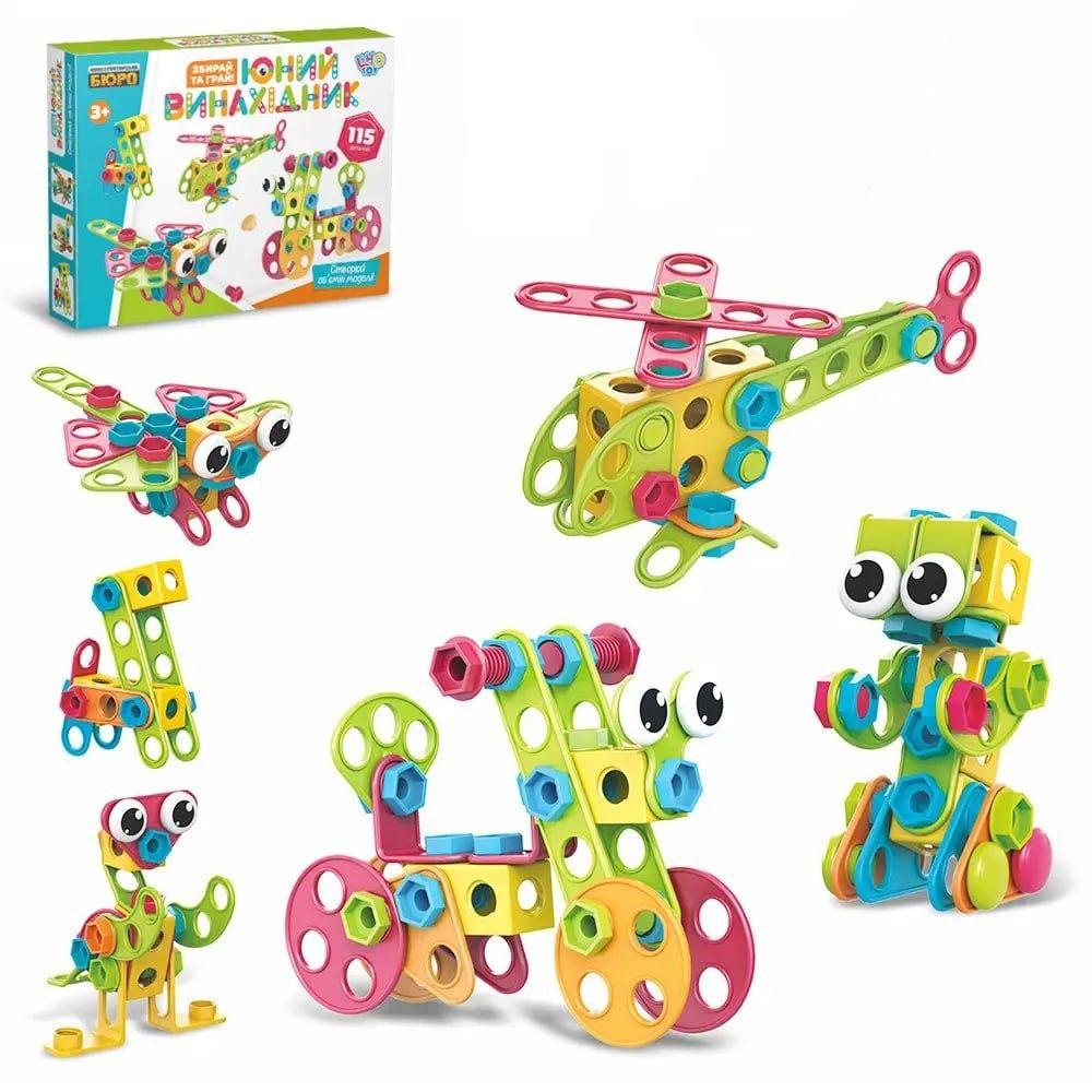 Конструктор на шурупах Limo Toy KB 094 – 115 деталей