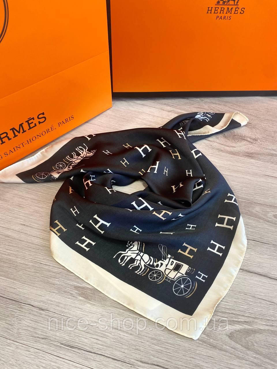 Хустка в стилі H.e.r.m.e.s