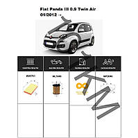 Комплект фільтрів Fiat Panda III 0.9 Twin Air (2012-) WIX