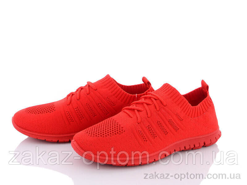 Кросівки жіночі літо (8 пар р.36-41) 20-650 all red