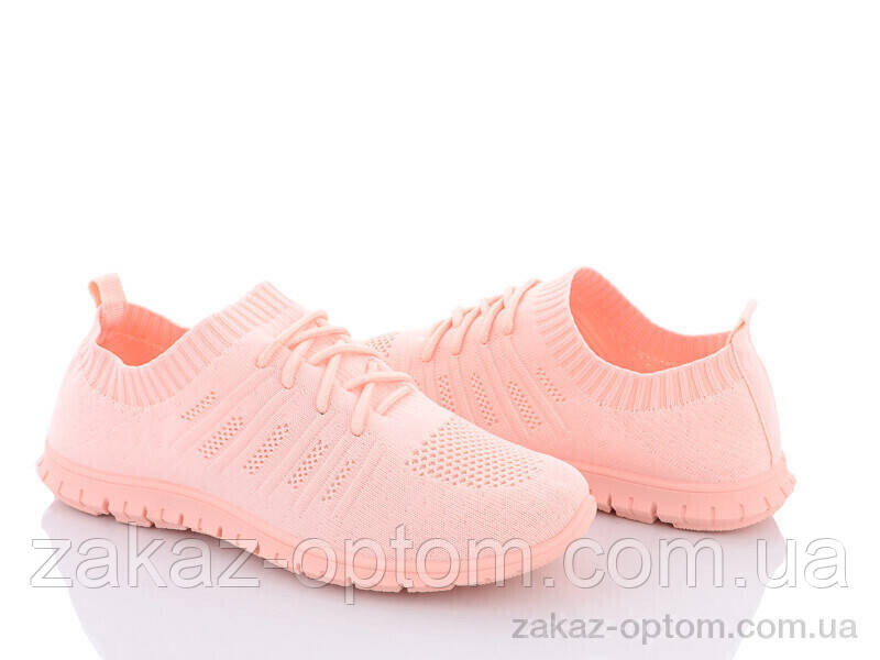 Кросівки жіночі літо (8 пар р.36-41) 20-650 all pink