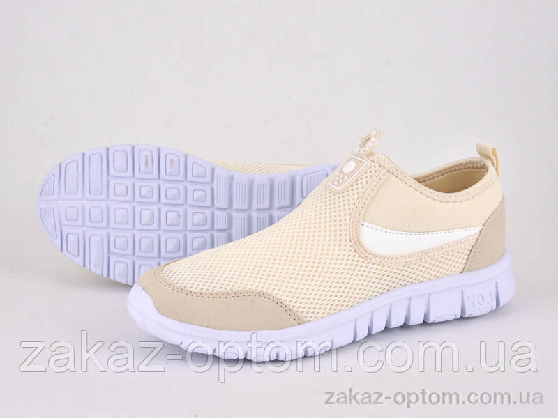 Кросівки жіночі літо (8 пар р.36-41) 33-31 beige