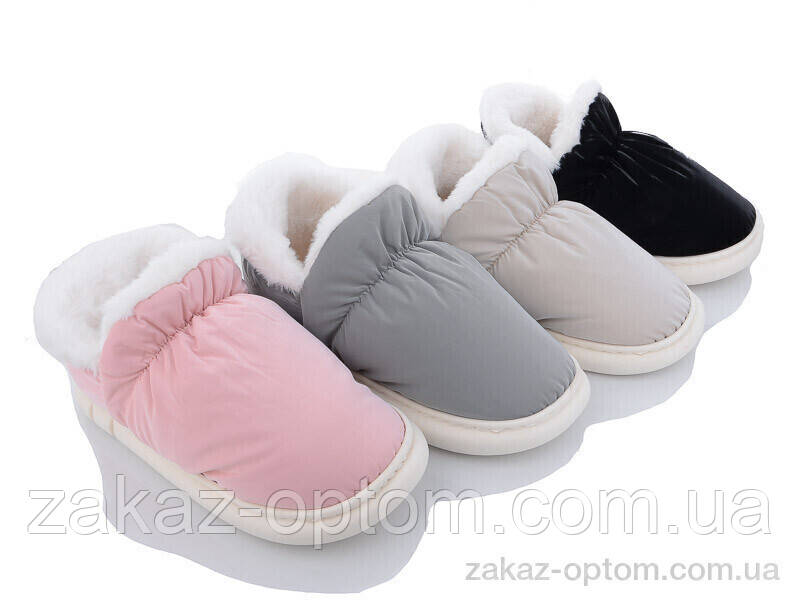 Тапки дитячі весна-осінь (24 пар р.36-41) XRY-45 mix